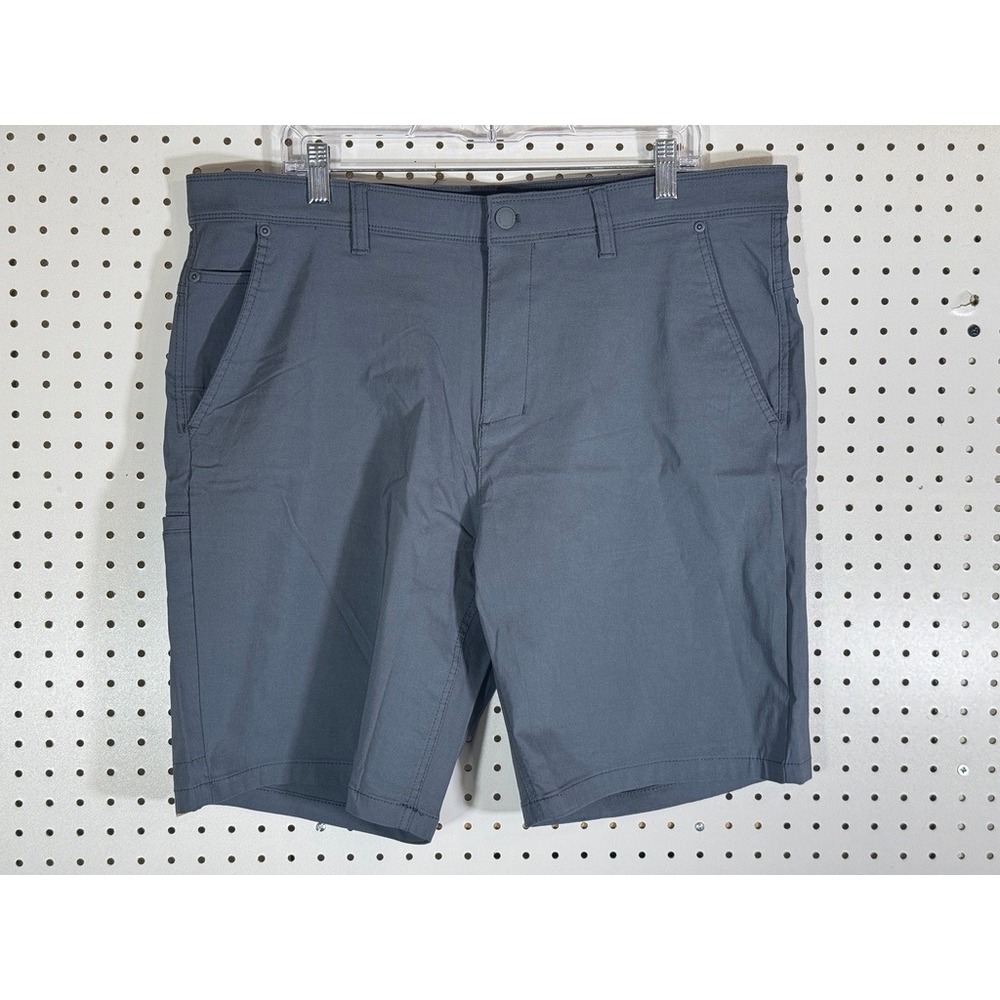 Weatherproof Mens Tech Utility Shorts Blue 38W 10 Inseam W6F608SC